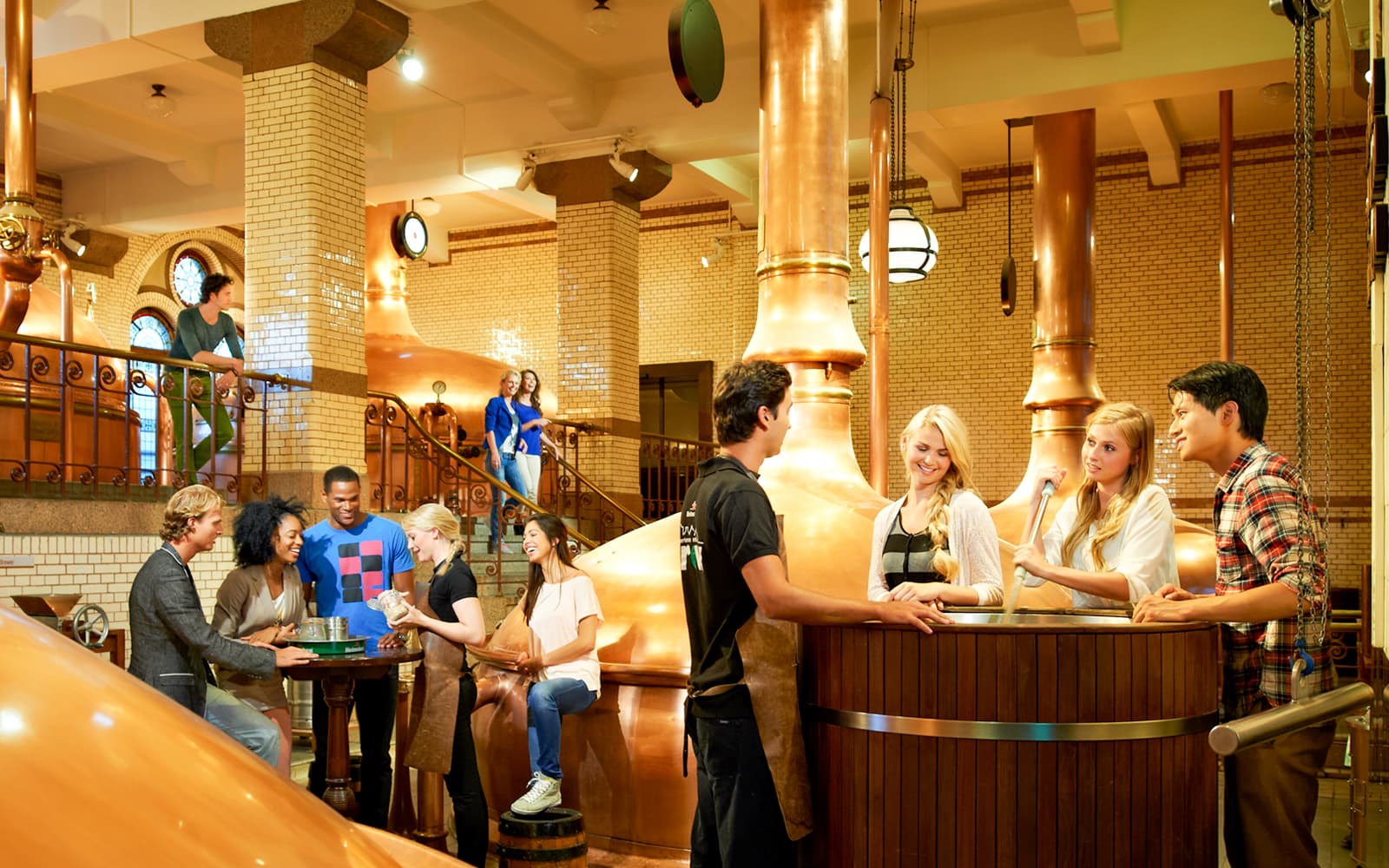 Explore the historic brewery